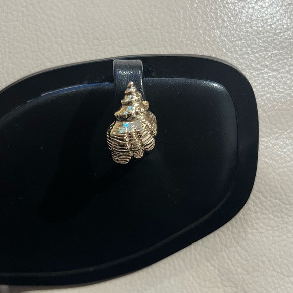 NWT Zara metallic beaded toe sandals - Picture 4 of 4